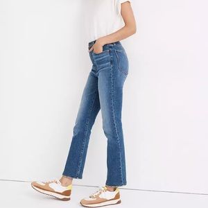 Madewell Tall Slim Demi-Boot Jeans Northaven Wash